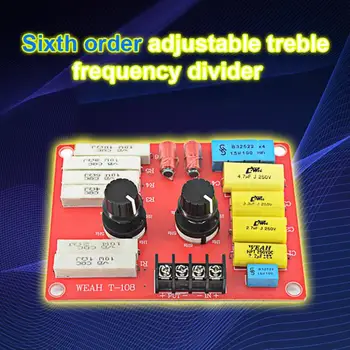 12V Multi Segment Nastaviteľné Home HiFi Reproduktory, Audio Auto Reproduktor Zmene Frekvencie Delič Crossover Filtre