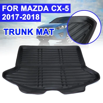 Boot Mat Zadný Kufor Linkovej lodnej prepravy Nákladu Podlahy Pre Mazda CX-5 CX5 2017 2018 Zásobník Koberec Blato Pad Kop Stráže Chránič Auto Príslušenstvo