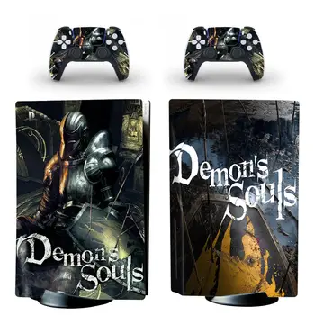 Demon ' s Souls PS5 Štandardný Disk Edition Pokožky Nálepky Kryt Kotúča, pre PlayStation 5 Konzoly & Controller PS5 Pokožky Nálepky Vinyl