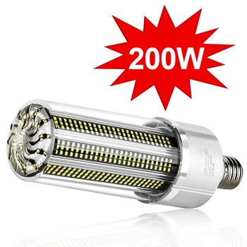 Super Jasné LED Corn E27 Žiarovka 25W-200W LED Lampa 110V 220V Smart IC E39 E40 Veľký Výkon Pre Vonkajšie detské Ihrisko Skladu Osvetlenie