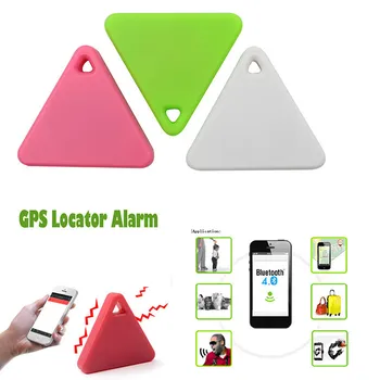 GPS tracker key finder a budenie sledovanie záznamu, bluetooth mini key finder keychain sledovania locator, mobilný telefón, alarm, hľadanie