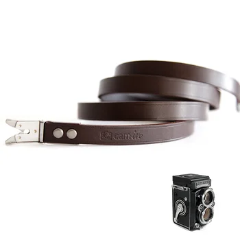 Ramenný kožený Remienok na Krk pre Rollei Rolleiflex Twin-objektív F 3.5 3.5 E 3.5E1 3.5E3 3,5 T 3.5 C F 2.8 2.8 E 2.8E2 2.8 FX TLR Fotoaparát