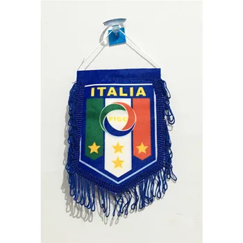 2018 majstrovstiev Sveta vo Futbale v Taliansku Národné Futbalové 15 cm*16 cm dvoch Strán Vianočné Ozdoby na Auto Domov Vlajky Zástavy Dary