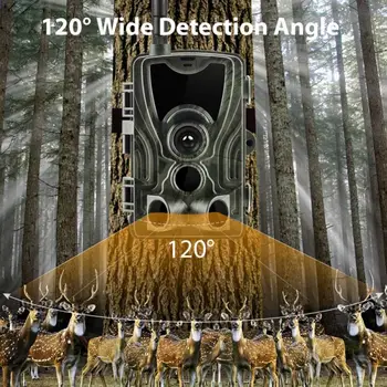 HC801A/M/G 2G, 3G, 4G Poľovnícky Chodník Fotoaparát, 16 MP Chodník Fotoaparát SMS/MMS/SMTP IP65 Foto Pasce 0.3 s Spúšť Čas Voľne žijúcich živočíchov Kamery