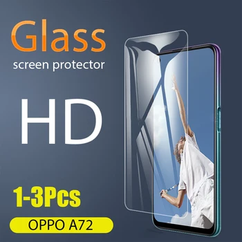 1-3 Ks Plné Tvrdeného Skla Pre Oppo A72 6.5 Screen Protector 2.5 D 9h tvrdeného skla pre Oppo A72 Ochranný Film