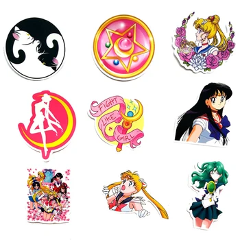Nádherné Self-made Guardian Sailor Moon Dievča Scrapbooking Dekoratívne Nálepky Dekorácie Nepremokavé Papierové Nálepky 70PCS