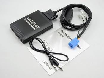 Yatour Digitálny Hudobný Menič DMC USB, SD rozhranie pre Blaupunkt VDO RD3 Peugeot 407 106 206 2006 Citroen C3, C4, C5, C8, Xsara