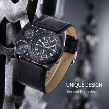 OULM Muži Hodinky, Športové Hodinky Pánske Dropshipping 2020 najpredávanejšie Produkty Luxusný Kožený Remienok Vojenské Náramkové hodinky часы мужские