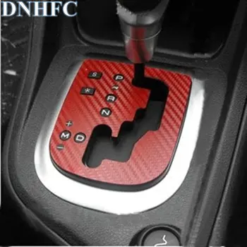 DNHFC Špeciálne upravené uhlíkových vlákien liatie auto samolepky automatické-shift panel pre Peugeot 308