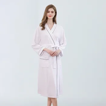 Stebėtų Ženy Kimono Šaty, Šaty Na Jeseň Bežné Župan Sleepwear Voľné Sexy Salónik Nightgown Lady Intímne Bielizeň Negližé
