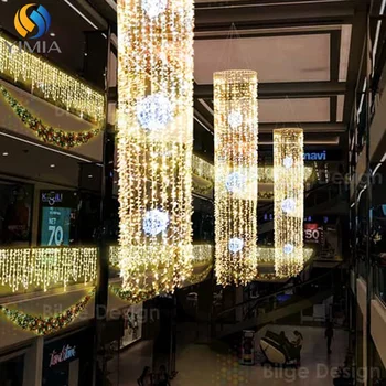 16mx0.6M 480 Vianočné LED Záves Cencúľ String Rozprávkových Svetiel LED Garden Party Stage Nepremokavé Vonkajšie Ozdobné Svetlo Dovolenku