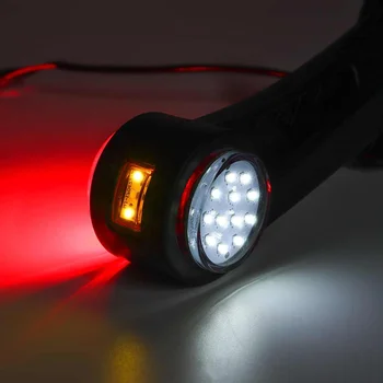 10-30V Právo Ľavej Strane LED Nákladných Prívesov Koleno Strane Upozornenie Obrysové Svetlá Zadné Ostrohové Signálneho Svetla Lampy Lampy Osnovy