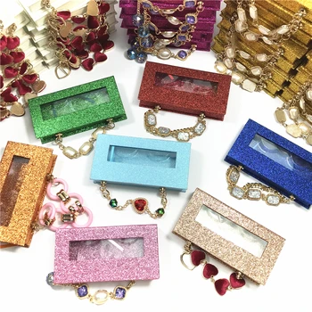 Veľkoobchod falošných rias balenie box lash boxy obaly vlastné logo faux cils noriek mihalnice Šperky, magnetické námestie prípade