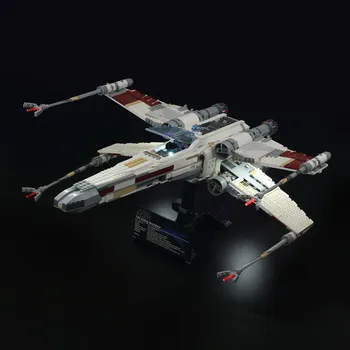 Led Svetlo Pre Lego 10240 X Krídlo Red Five Star War fighter Kompatibilné 05039 Stavebné kamene, Tehly Hračky