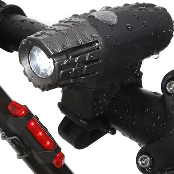 Svetlo na bicykel Zadné Koleso predné svetlo - Night Rider USB Nabíjateľné LED Predné Blikajúce Bicykli Baterka