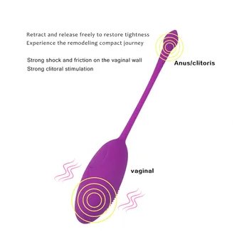 Vibračné Vajíčko Vibrátory Pre Ženy Bezdrôtové Diaľkové Stimulátor Klitorisu Sexuálne Hračky, Masér Vaginálne Hračka