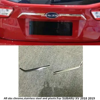 Vysoká Kvalita Pre SUBARU XV 2018 2019 2020 Auto ABS Chrome Zadné Dvere Licencia zadných dverí Nárazníka Rám Dosky Čalúnenie batožinového priestoru Kapota 2ks
