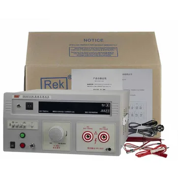 220V RK2672CM 5KV(AC/DC) 500VA Vydržať Hi-Pot Tester Vydržať Napätie Tester Meter Zvodový Prúd Tester Nástroj s budíkom
