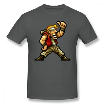 Metal Slug T Shirt Marco Rosi T-Shirt Graphic Tee Tričko Pláži Roztomilý Bavlna-Krátke Rukáv Tričko Mužov