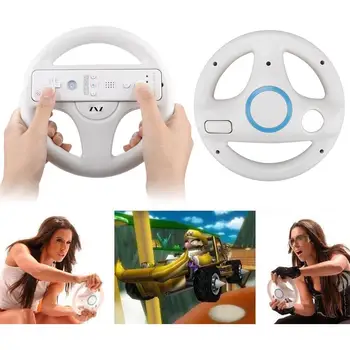 2 ks Kart Závodná Volant Pre Nintendo Wii Kart Hry Diaľkový ovládač Konzoly Pre Mario Hry Príslušenstvo