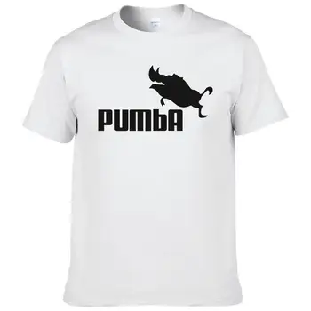 2020 vtipné tričko roztomilý t košele homme Pumba mužov bežné krátke rukávy bavlna topy cool tričko v lete dres kostým t-shirt #062