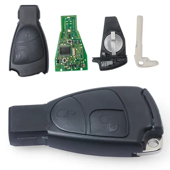 Keyecu Inteligentné Diaľkové Ovládanie Auta Tlačidlo 2 / 3 Tlačidlá 433MHz na Mercedes Benz Triedy B C E S ML, CL, CLK CLS SLK, FCC ID: IYZ3312