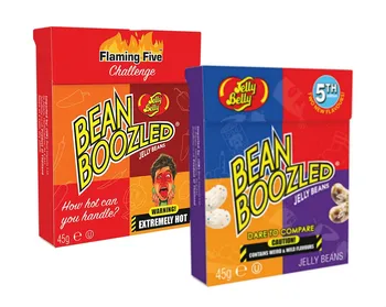 Cukrovinky Jelly Belly najrôznejších Bean Boozled + horiace päť 45 GR. (2 balenia)