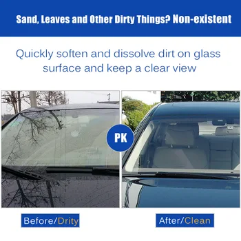 50-100ks Auto čelného skla Sklo Umývanie Čistenie Koncentrované Šumivých Tabliet Cleaner Car Glass Cleaner Podložka