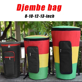Výškový taška Africký bubon taška 8 10 12 13 palcový nepremokavé tamburína taška na rameno hrubé batoh kvalitné a trvanlivé QB1006
