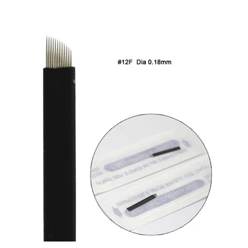 Extrémne Tenké 0,18 mm 0.16 mm Nano ostrie microblading ihly tetovanie príručka pero ihla s exp dátum VEĽA NIE.Trvalé agujas