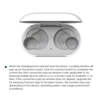 Náhradné Plnenie Box Pre Samsung Nabíjačka Slúchadlá Prípade Kolísky Pre Galaxy - Poháriky Bluetooth Bezdrôtové Slúchadlá