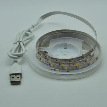 5m LED Svetelné Pásy Dekorácie Osvetlenie USB Teplé Lampa Pre Festival Vianočný Večierok Spálňa Podsvietenie Flexibilné Nočné svetlo