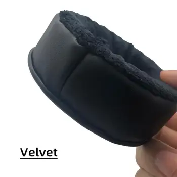 KQTFT Velvet Nahradenie mušle slúchadiel pre Bluedio T5 T-5 T 5 Slúchadlá Časti Earmuff Kryt Vankúš Poháre