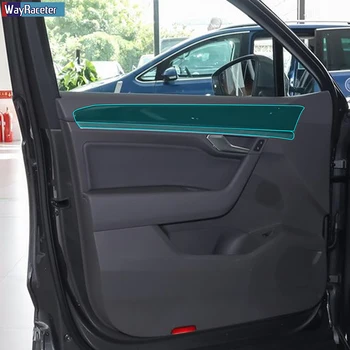 Interiéru vozidla Centrálnej Konzoly Výstroj Displeji Palubnej dosky Nálepky Ochranná Fólia Pre Volkswagen VW Touareg CR 2019 2020 Príslušenstvo