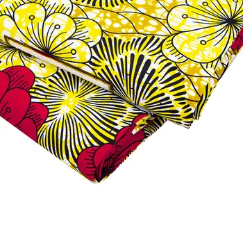 Polyester Afrike Nigérijský Vytlačí Textílie Mozaiku Skutočného Vosku Tissu Šitie Žena Šaty Remesiel DIY Textilného Materiálu, Dobrá Cena