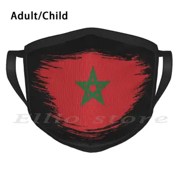 Maroko Dospelých, Deti Proti Prachu DIY Šatku Maska Maroko Maroc Maghrebu Marokko Marruecos ??????