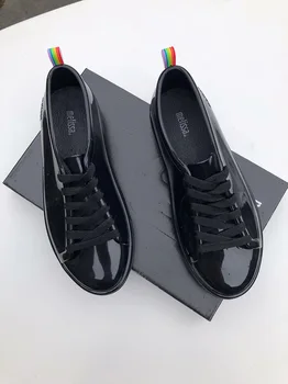 Nové 2021 Ženy Melissa jelly topánky rainbow čipky Candy topánky na Jar Jeseň muffin hrubé vôňa pláži sigle topánky SM036