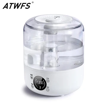 ATWFS High-capacity Vody Smart Zvlhčovač Vzduchu Difuzér, Domáce Kancelárske Ultrazvukové Čistenie Aromaterapia Zvlhčovanie