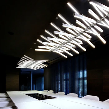 Stmievateľné Moderné LED Lustre Visí svetlá pre jedáleň spálňa Hotel luster svetlo 110V 220V lampadario s ovládaním