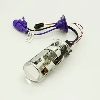 1 pár 55W Žiarovka H4 Mini Projektor Objektív H4 hi lo lúč bixenon Automobles Žiarovka