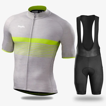 Ralvpha 2020 nové letné cyklistické oblečenie vyhovovali cestné cyklistické oblečenie pánske pro šortky, nohavice s náprsenkou Mtb Bike Jersey Tričko Maillot Ciclismo auta