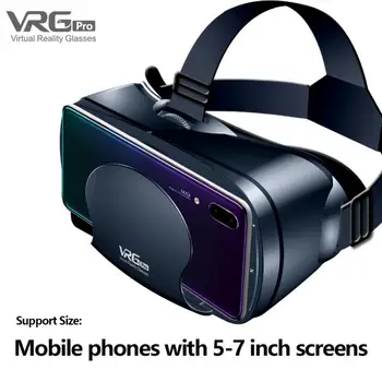 Nový VRG Pro 3D VR Okuliare Virtuálnej Reality na celú Obrazovku Visual širokouhlý VR Okuliare Pre 5 Až 7 palcový Smartphone Zariadenia