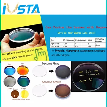 IVSTA 5 v 1 Klip Na Okuliare Polarizované Magnetické Krátkozrakosť Okuliare Mužov TR90 Predpis Námestie Optické Rámy Blbecek pre Zrak