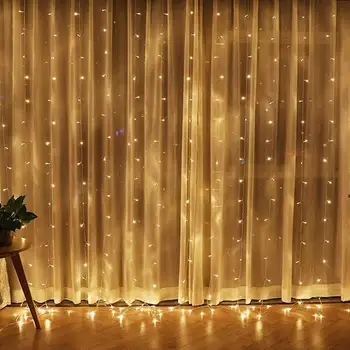 3 M Vzdialený Víla String Svetlá Led Girlandy na Okno USB String Svetlá Svadobné Party Vianoce Pre Okno domáci Vonkajší Dekor