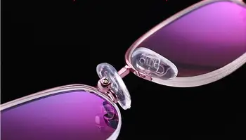 Metal Crystal Pol Rim Rámy Ženy Okuliare na Čítanie Vysokej Kvality Ultra-light Živice Objektív Presbyopia Okuliare