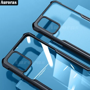Auroras Pre Samsung Galaxy M51 Prípade Anti-jeseň Airbag Prípade Shockproof Jasné, S Mäkké Rám, Kryt Pre Samsung M51 Prípade