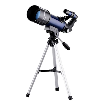 Astronomickému Teleskopu 70 mm Refractor Ďalekohľad Mesiac Sledovanie pre Deti, Dospelých Astronómie Začiatočníkov 16X 67X Objektív s Finder Rozsah