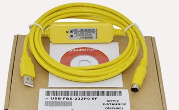 Kvalitný USB-FBS-232P0-9F programovací kábel pre FBS série PLC zadarmo rýchle dodanie najnižšia cena
