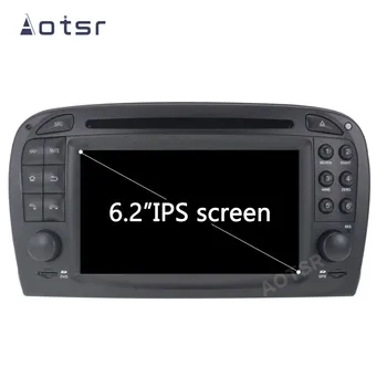 AOTSR 2 Din Rádio Android 9 Na Mercedes SL R230 SL350 SL500 SL55 SL600 SL65 Multimediálny Prehrávač, GPS Navigáciu, 2Din Autoradio