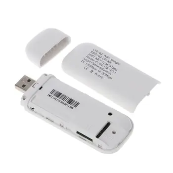 4G LTE Modem USB Sieťový Adaptér S WiFi Hotspot SIM Karta 4G Bezdrôtový Smerovač Pre Win XP, Vista 7/10 Mac 10.4 IOS Nov-26A